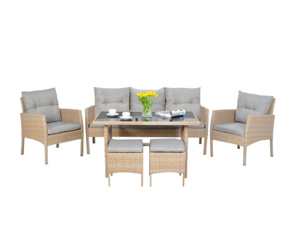 6Pc Outdoor Dining Set