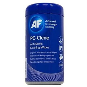 AF PC Clene Anti Static PC Wipes Tub NZ DEPOT - NZ DEPOT