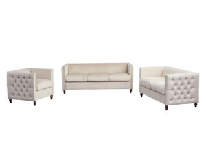 Abbey Sectional Sofa Set Velvet Beige Pr9327 Sofas Sectionals Sofa Beds Nz Depot - Nz Depot