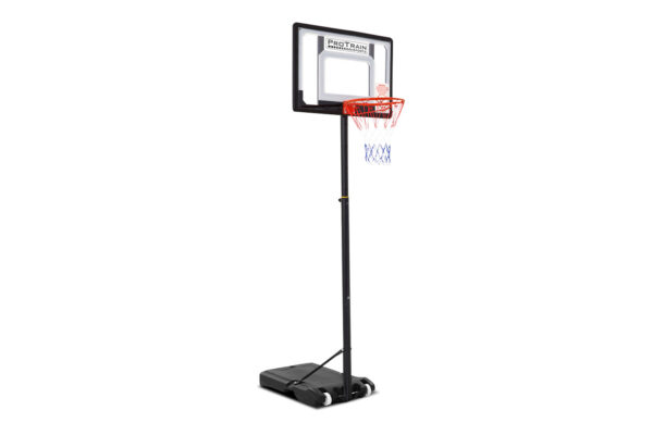 Adjustable Portable Basketball Stand Hoop 210 Large Black -