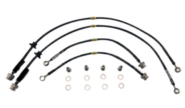 Braided Brake Line Set Nissan S13 180Sx Silvia - Nz Depot