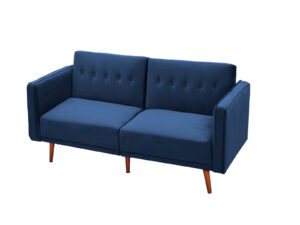 Berman Futon Sofa Bed Velvet Pr8882 Sofas Sectionals Sofa Beds Nz Depot - Nz Depot