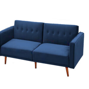 Berman Futon Sofa Bed Velvet -