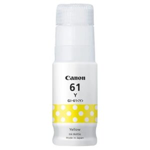 Canon Gi61Y Pixma Megatank Ink Bottle Yellow Nz Depot - Nz Depot