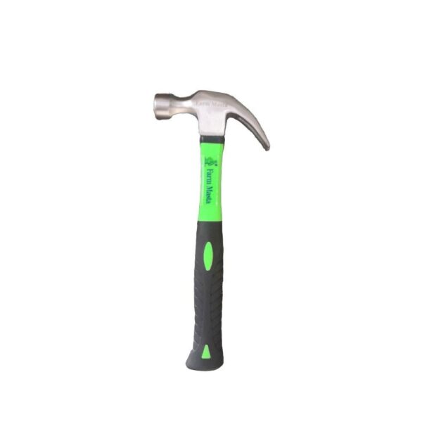 A Quality Claw Hammer With A Polished Steel Head For Strength And Durability. Gripped Handle With Grooves Makes For Comfort And Ease Of Use.