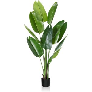 DS BS Artificial Plastic Tropical Palm Tree Ravenala 160CM PR9350 Indoor Plants NZ DEPOT - NZ DEPOT