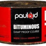 Pauloid Bituminous Damp Proof Course is a heavy weight kraft paper