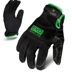 EXO Motor Pro Glove - 1 x Pair FEATURES “You are a garage junkie. This is your glove. Nuff’ said.” PALM - EXO Embossed Palm SWEAT WIPE - Terry Cloth Sweat Wipe CUFF PULLER - Suede Cuff Puller HOOK AND LOOP CLOSURE - TPR Hook and Loop Closure IMPACT PROTECTION - Neoprene Knuckle Impact Protection