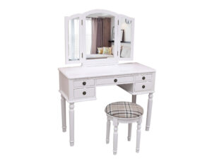 Eloise Dressing Table Set White Pr9302 Dressing Tables Nz Depot - Nz Depot