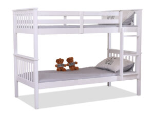 Enkel Bunk Bed White Pr9240 Bed Frames Nz Depot - Nz Depot