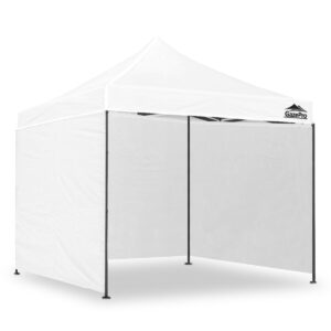 Gazebo C Silver coated roof 3x3m White -