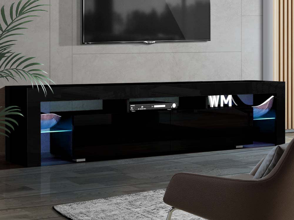 DS Glansig LED TV Unit Entertainment Units