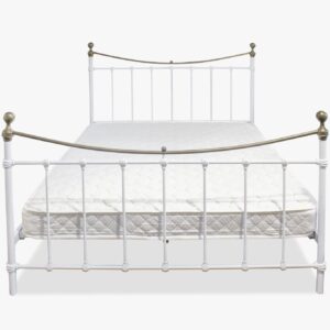 High Victorian Double Bed with Mattress Combo
