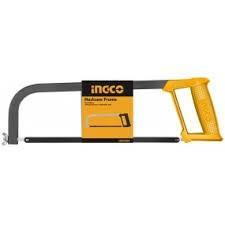INGCO Hacksaw Frame● Size: 300mm/12"● 1 x 65Mn saw blade● Handle: Frame with adjustable soft grip● Colour: yellow/greyINGCO tools are devoted to making professional quality tools affordable. Most well-known brands are of high quality