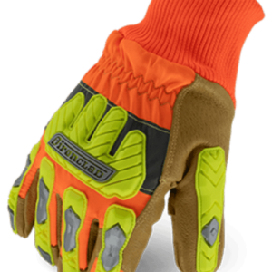 Ironclad Insulated Cut A5 Hi-Vis Glove – 1 x Pair COLD PROTECTION - 150g of Insulation CUT RESISTANT - Cut Level A5 Protection GENUINE LEATHER - Genuine Pigskin Leather Palm IMPACT PROTECTION - TPR Impact protection on knuckles and fingers REFLECTIVITY - Reflective back of hand accent