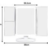LED Tabletop Make Up Mirror