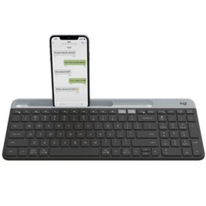 Logitech K580 Multi-Device Wireless Keyboard - Grey - NZDEPOT