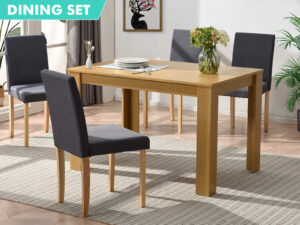 Melinsa Wooden Dining Set Pr9437 Dining Tables Nz Depot 1 - Nz Depot