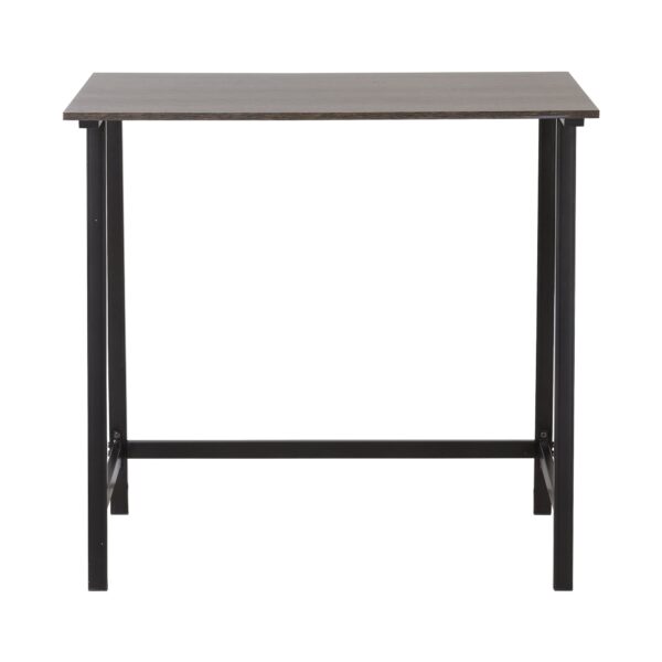 Metal Desk Dark Brown -