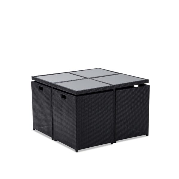 Genoa Outdoor 9Pcs Dining Set Aluminium frame