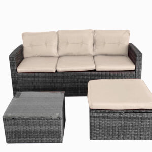 Outdoor Sofa with Storage -