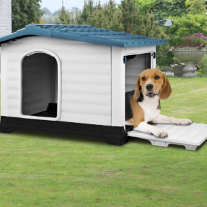 Plastic Dog House With Side Door