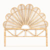 Rattan Headboard Peacock - King