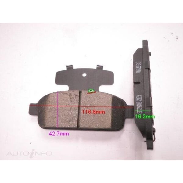 Royale Brake Pads Rear - Sas-Bp1990 (Holden Cruze 09-) - Nz Depot