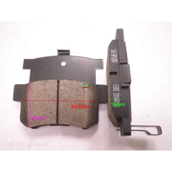 Royale Brake Pads - Sas-Bp1265 (Honda Accord/ Prelude) - Nz Depot