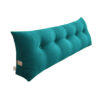 SOGA 120cm Blue Green Triangular Wedge Bed Pillow Headboard Backrest Bedside Tatami Cushion Home Decor, Furniture>Living Room Furniture>Occasional Chairs, , , , , - NZ DEPOT 1