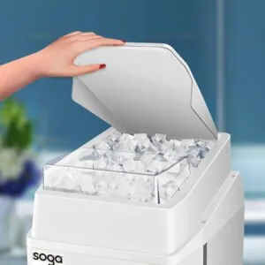 Buy SOGA 2X 300 Watts Electric Ice Shaver Crusher Slicer Snow Cone Maker Commercial Tabletop Machine 120kgs/h White Online - Electronics & Appliances/Appliances/Small Kitchen Appliances/Specialty Appliances/Ice Maker - 2 - NZ Depot Free Shipping