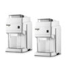 SOGA 2X 300 Watts Electric Ice Shaver Crusher Slicer Snow Cone Maker Commercial Tabletop Machine 120kgs/h White, Electronics & Appliances>Appliances>Small Kitchen Appliances>Specialty Appliances>Ice Maker, , , , ,  - NZ DEPOT 1