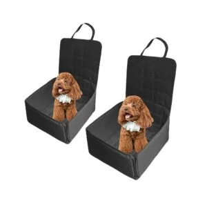 Buy SOGA 2X Black Car Pet Sitting Bag Breathable Safety Travel Portable Carrier Pouch Travel Essentials Online - Pet Supplies/Dogs/Carriers & Travel Products - 1 - NZ Depot Free Shipping