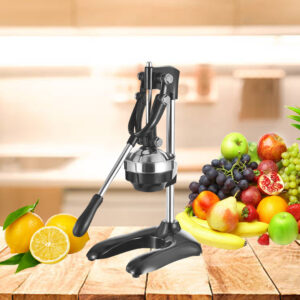 SOGA 2X Stainless Steel Manual Juicer Hand Press Juice Extractor Squeezer Lemon Orange Citrus Black, electronics & appliances, appliances, small kitchen appliances, coffee machines & beverages, juicers,  - NZ DEPOT 2