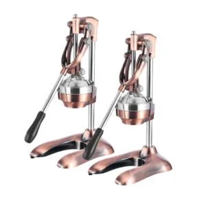 Buy SOGA 2X Stainless Steel Manual Juicer Hand Press Juice Extractor Squeezer Lemon Orange Citrus Gold Online - electronics & appliances / appliances / small kitchen appliances / coffee machines & beverages / juicers - 1 - NZ Depot Free Shipping