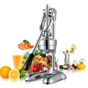 SOGA 2x Stainless Steel Manual Juicer Hand Press Juice Extractor Squeezer Orange Citrus, electronics & appliances > appliances > small kitchen appliances > coffee machines & beverages > juicers, , , , ,  - NZ DEPOT 2