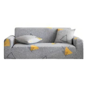 Buy SOGA 3-Seater Geometric Print Sofa Cover Couch Protector High Stretch Lounge Slipcover Home Decor Online - Home & Living/Home Decor/Sofa Covers - 1 - NZ Depot Free Shipping