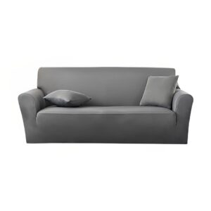 SOGA 3-Seater Grey Sofa Cover Couch Protector High Stretch Lounge Slipcover Home Decor, Home & Living, Home Decor, Sofa Covers, , ,  - NZ DEPOT 1