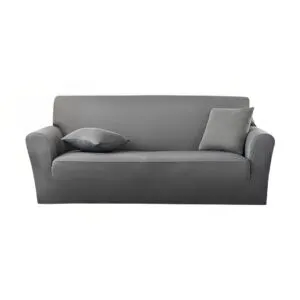 Buy SOGA 3-Seater Grey Sofa Cover Couch Protector High Stretch Lounge Slipcover Home Decor Online - Home & Living/Home Decor/Sofa Covers - 1 - NZ Depot Free Shipping