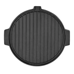 Buy SOGA 30CM Round Cast Iron Korean BBQ Grill Plate with Handles and Drip Lip Online - Home & Living/Kitchen & Dining/Cookware/Frying Pans - 1 - NZ Depot Free Shipping