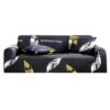 SOGA 4-Seater Feather Print Sofa Cover Couch Protector High Stretch Lounge Slipcover Home Decor, Home & Living>Home Decor>Sofa Covers, , , , ,  - NZ DEPOT 1