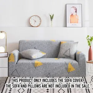 Buy SOGA 4-Seater Geometric Print Sofa Cover Couch Protector High Stretch Lounge Slipcover Home Decor Online - Home & Living/Home Decor/Sofa Covers - 2 - NZ Depot Free Shipping