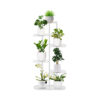 SOGA 6 Tier 7 Pots White Metal Plant Rack Flowerpot Storage Display Stand Holder Home Garden Decor, Home & Living>Home Decor>Indoor Pots, Planters and Plant Stands, , , , ,  - NZ DEPOT 1