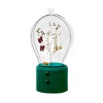 SOGA Green 360 Degree 2 Layered Jewelry Storage Box Waterproof Dustproof Accessories Organiser, Home>Bathroom>Bathroom Accessories>Bathroom Storage, , , , ,  - NZ DEPOT 1