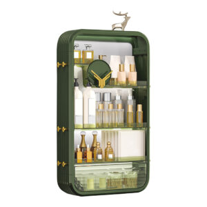 SOGA Green Multi Tier Cosmetic Storage Rack Bathroom Vanity Tray Display Stand Organiser, Home, Bathroom, Bathroom Accessories, Bathroom Storage, ,  - NZ DEPOT 1