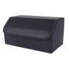 SOGA Leather Car Boot Collapsible Foldable Trunk Cargo Organizer Portable Storage Box Black Large, Garden, Tools & Hardware>Automotive Parts & Accessories>Accessories & Car Care>Interior Accessories, , , , ,  - NZ DEPOT 1