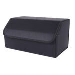 SOGA Leather Car Boot Collapsible Foldable Trunk Cargo Organizer Portable Storage Box Black Large, Garden, Tools & Hardware>Automotive Parts & Accessories>Accessories & Car Care>Interior Accessories, , , , ,  - NZ DEPOT 1