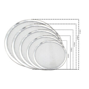 SOGA Round Seamless Aluminium Nonstick Commercial Grade Pizza Screen Baking Pan Set, Home & Living, Kitchen & Dining, Kitchen Tools & Utensils, Pasta & Pizza Tools, ,  - NZ DEPOT 2