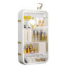 SOGA White Multi Tier Cosmetic Storage Rack Bathroom Vanity Tray Display Stand Organiser, Home>Bathroom>Bathroom Accessories>Bathroom Storage, , , , ,  - NZ DEPOT 1