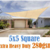 Shade Sail 5X5M -